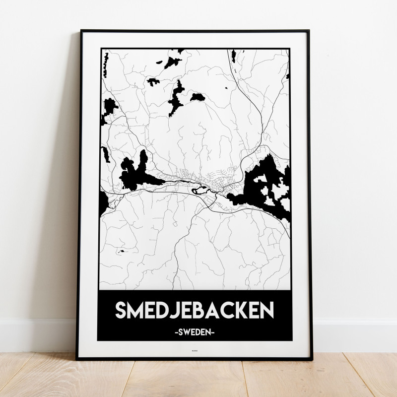 Smedjebacken Urban Karta