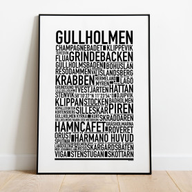 Gullholmen Poster