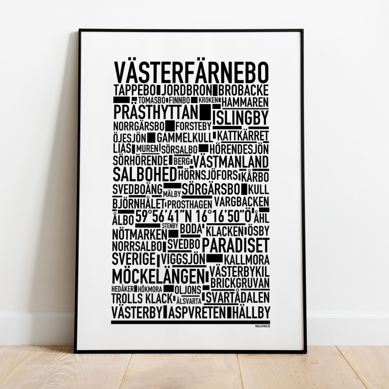 Västerfärnebo Poster