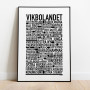 Vikbolandet Poster