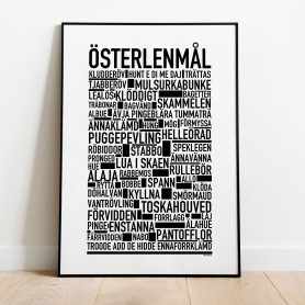Österlenmål Poster