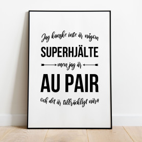 Au Pair Hjälte Poster