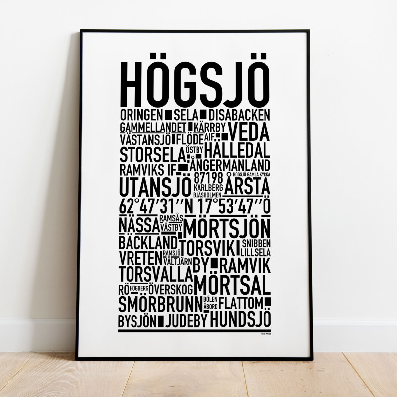 Högsjö Högberg Härnösand Poster