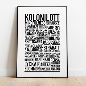 Kolonilott Poster