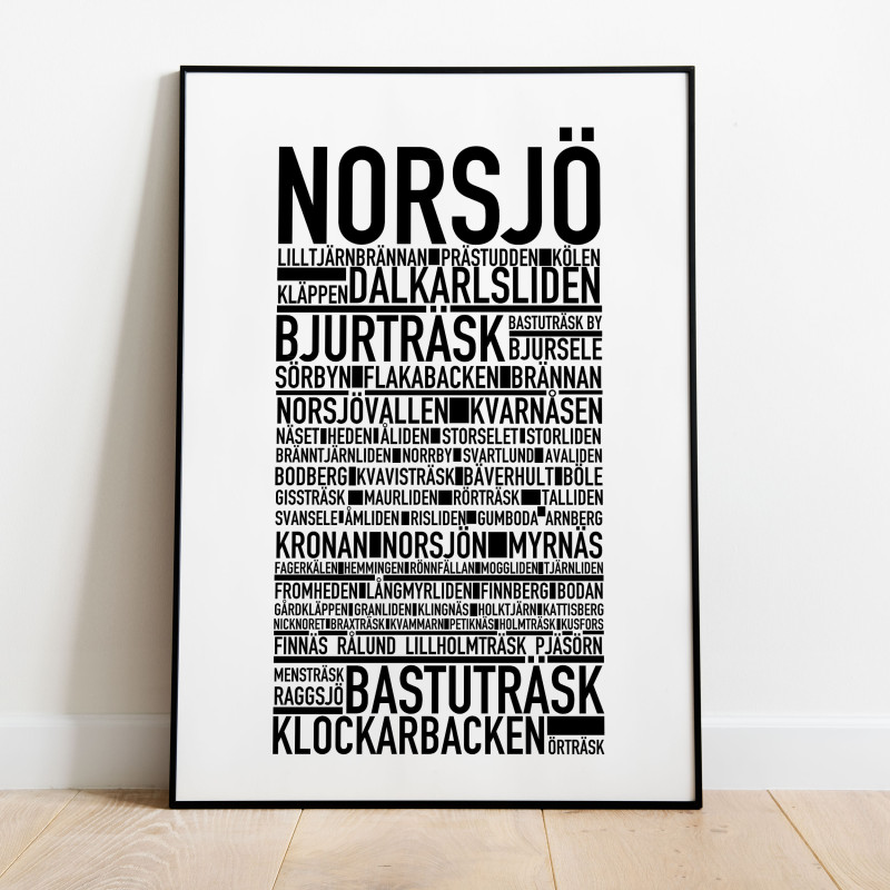 Norsjö Poster