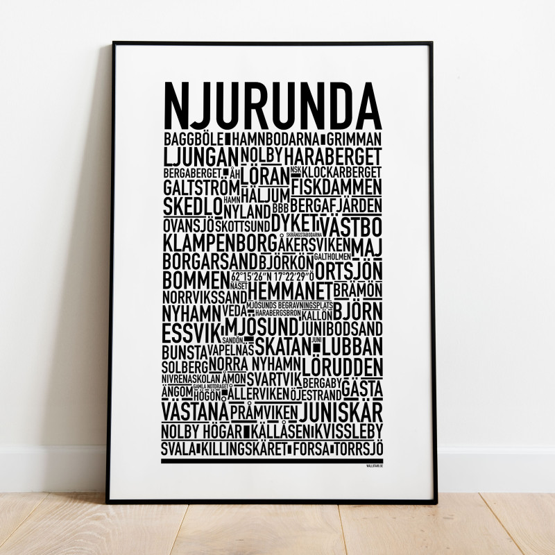 Njurunda Poster
