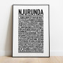 Njurunda Poster