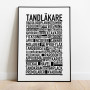 Tandläkare Poster