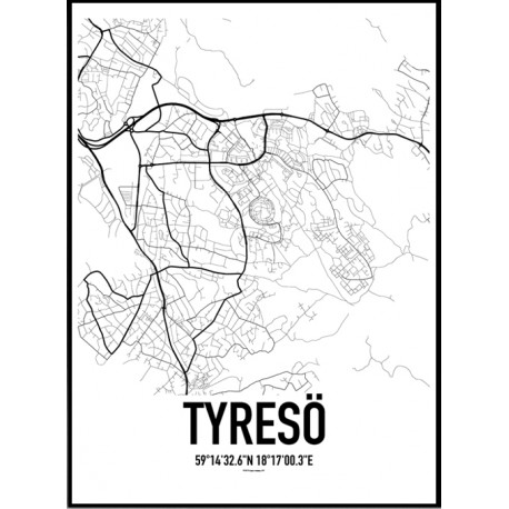 Tyresö Karta