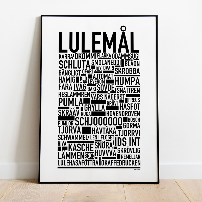 Lulemål Poster
