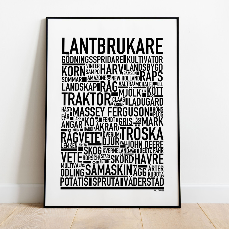 Lantbrukare Poster