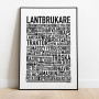 Lantbrukare Poster