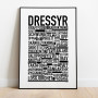 Dressyr Poster