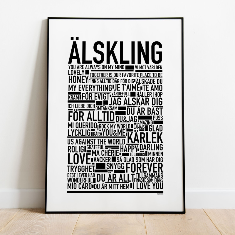 Älskling Poster
