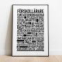 Förskollärare Poster