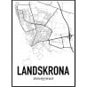 Landskrona Karta 