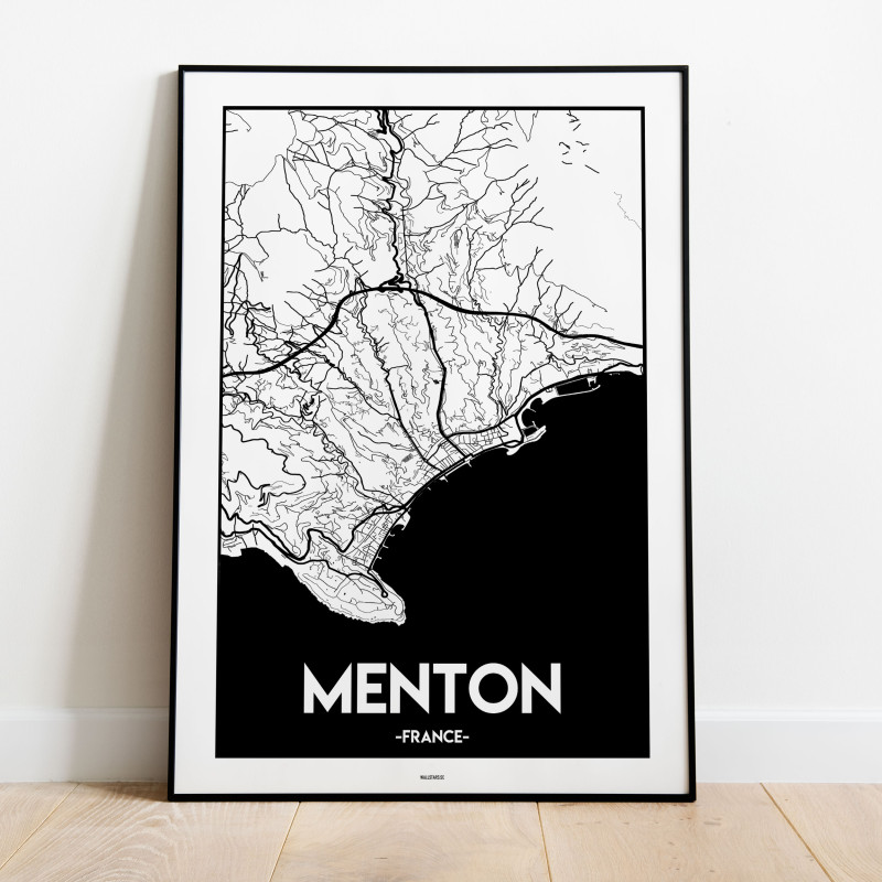 Menton Urban Karta
