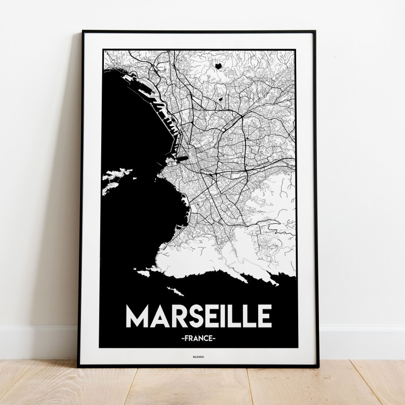 Marseille Urban Karta