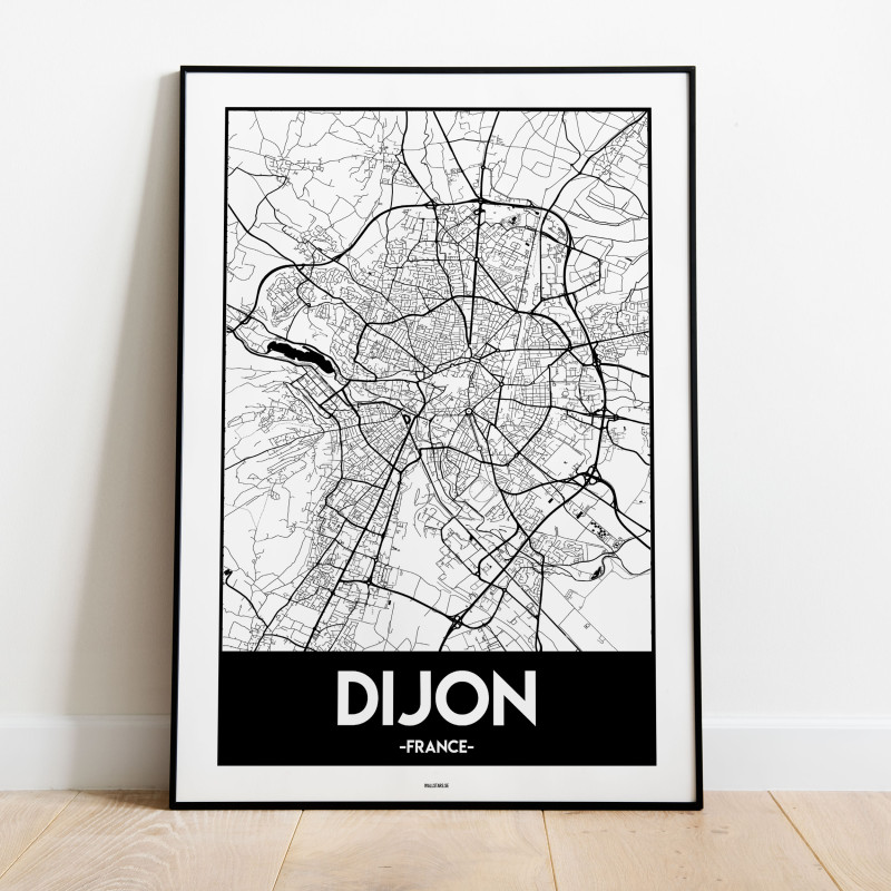 Dijon Urban Karta