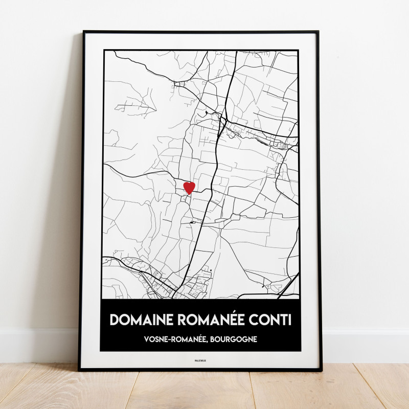 Domaine Romanée Conti Urban Karta