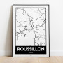 Roussillon Urban Karta