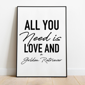 Love And A Golden Retriever