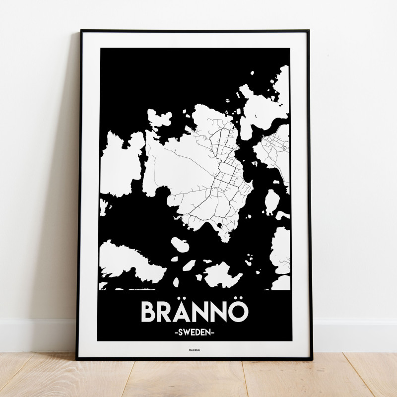 Brännö Urban Karta