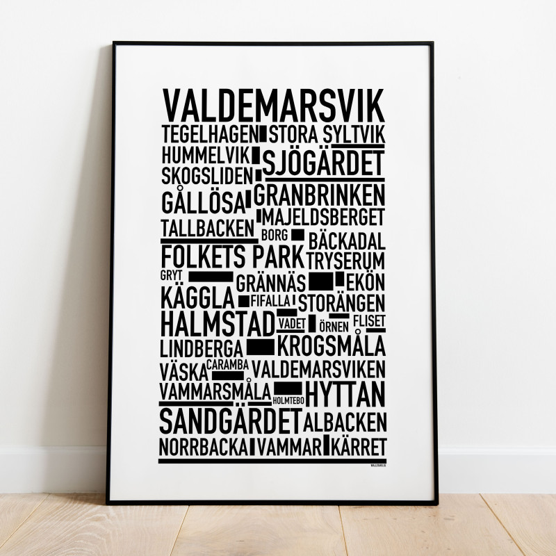 Valdemarsvik Poster