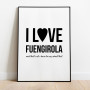 I love Fuengirola Poster