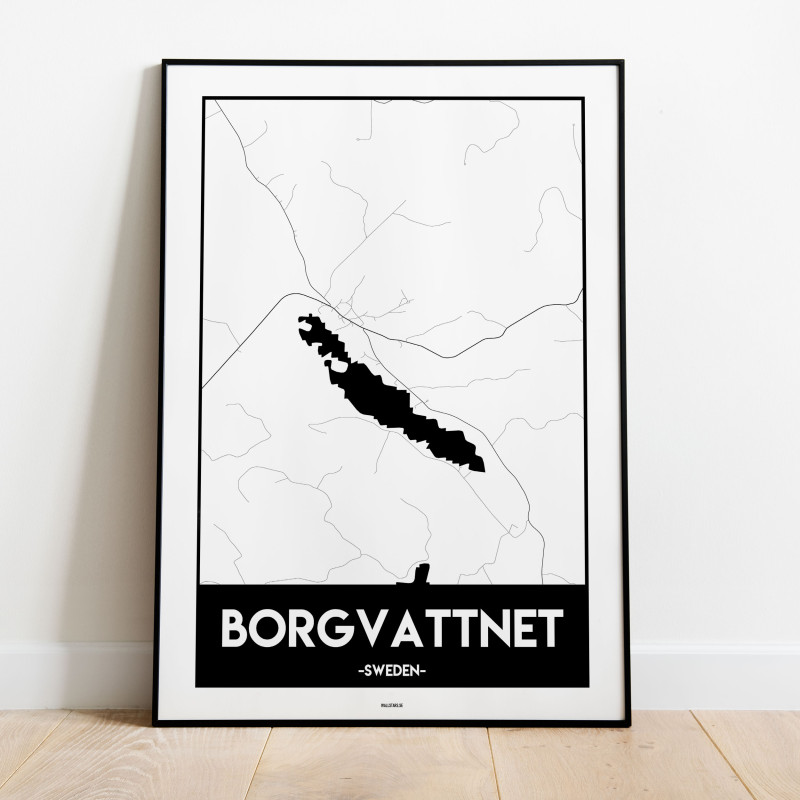 Borgvattnet Urban Karta