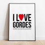 I love Gordes Poster