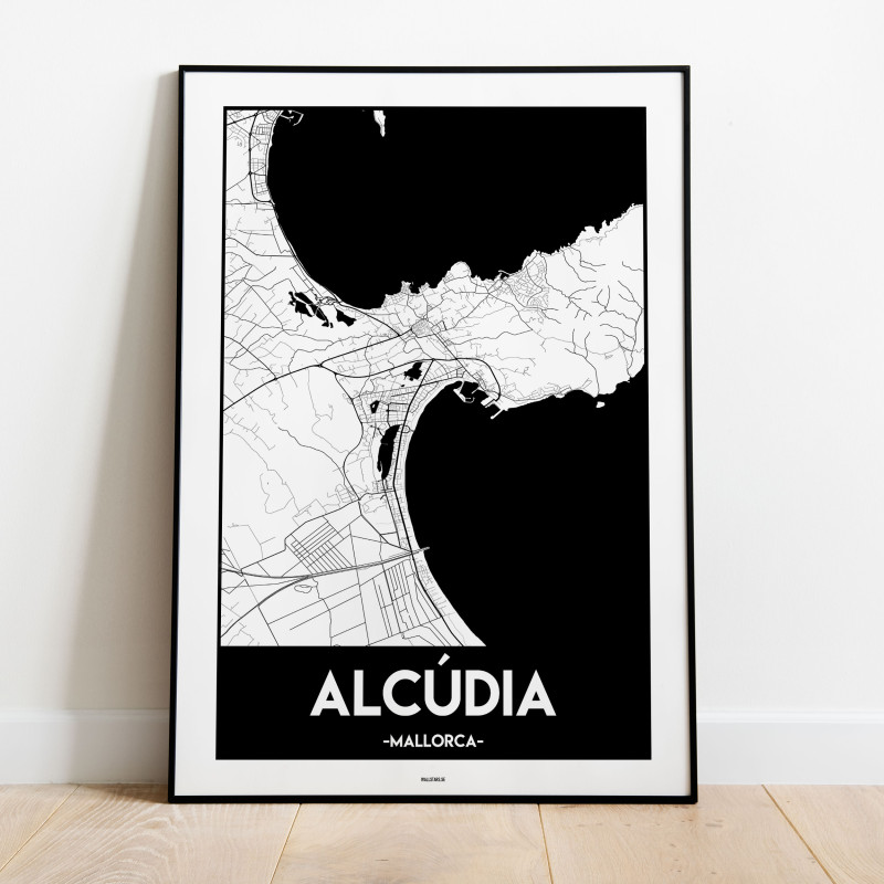 Alcudia Urban Karta