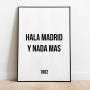 Hala Madrid Y Nada Mas Poster