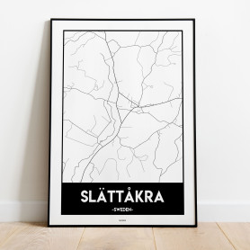 Slättåkra Urban Karta