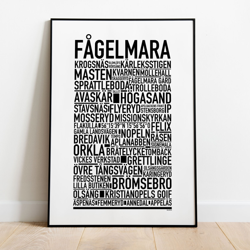 Fågelmara Poster