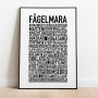 Fågelmara Poster