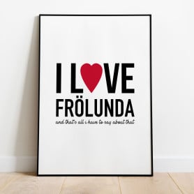 I love Frölunda