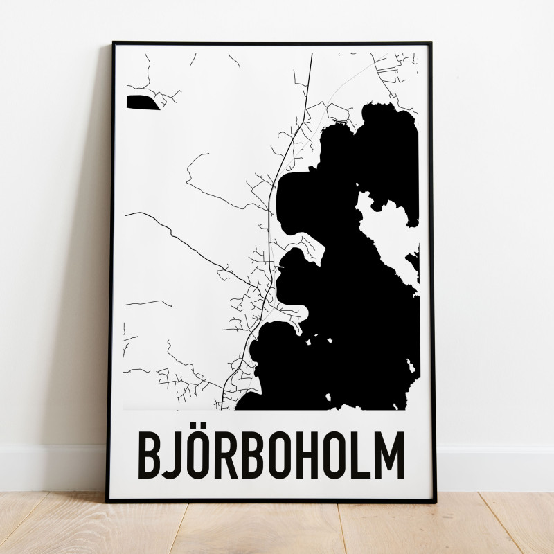 Björboholm Karta
