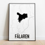 Fälaren Karta