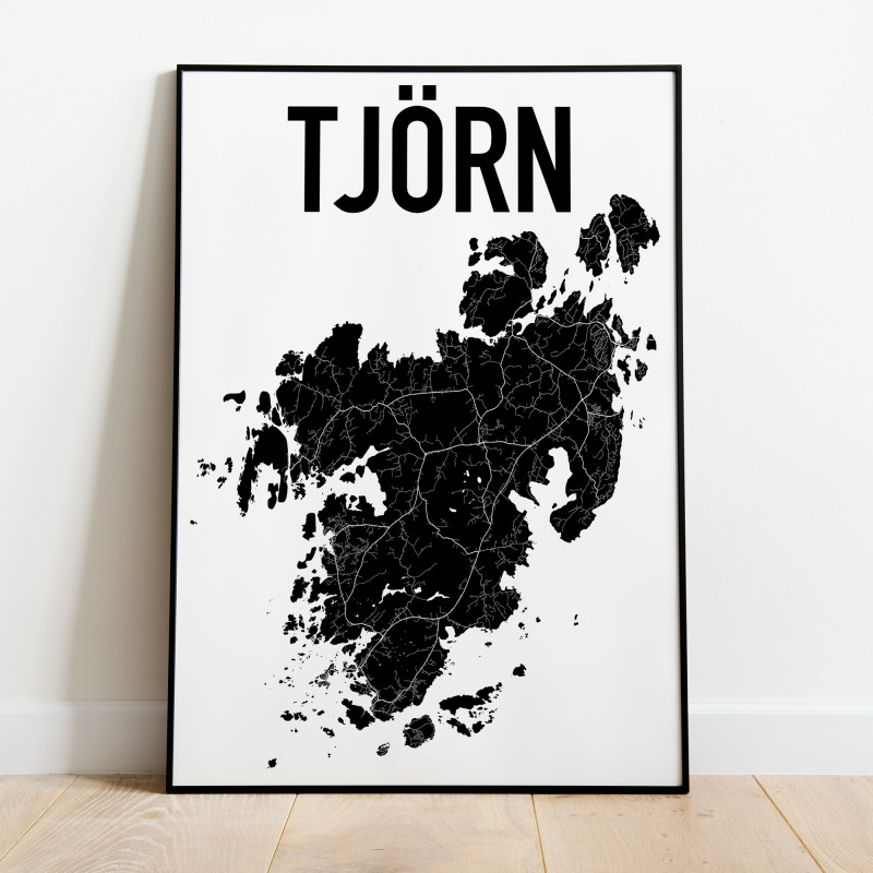 Karta Tjörn Poster