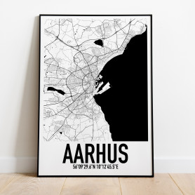 Aarhus Århus Karta