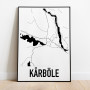 Kårböle Karta