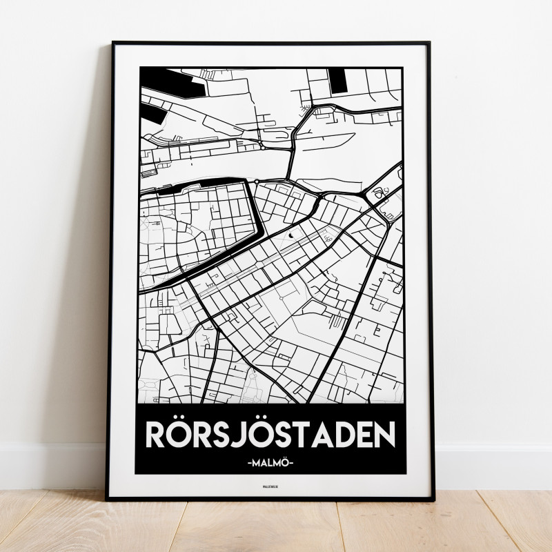 Rörsjöstaden Malmö Urban Karta
