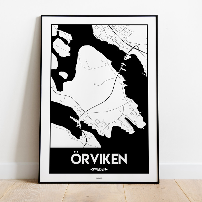 Örviken Urban Karta