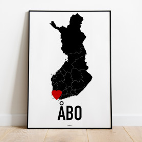 Åbo Heart Poster