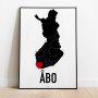Åbo Heart Poster