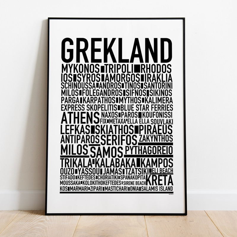 Grekland Poster