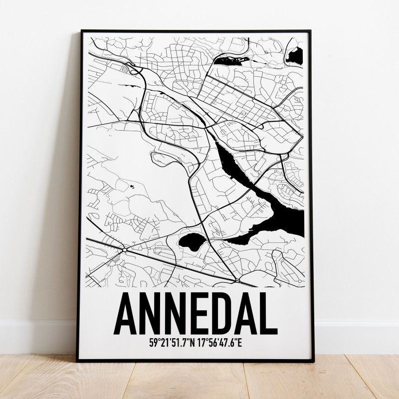 Annedal Stockholm Karta