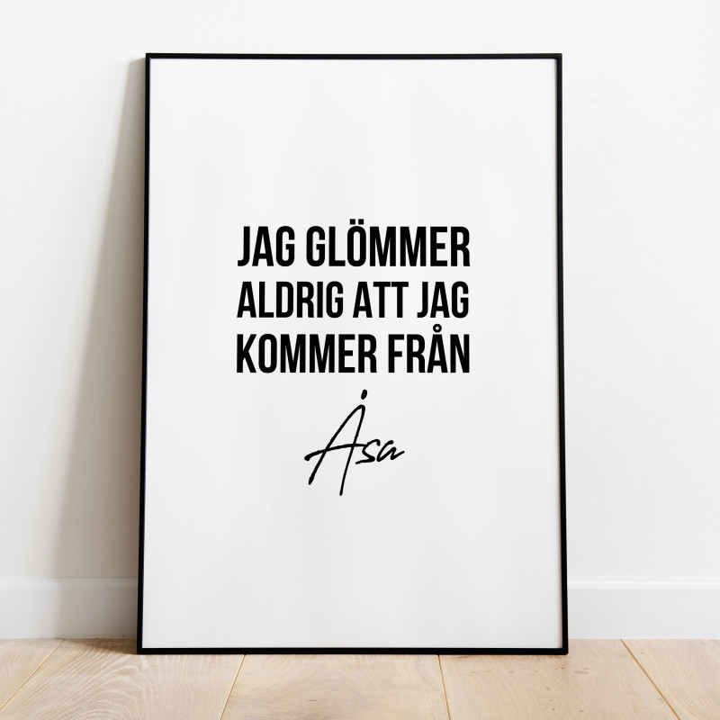 Från Åsa