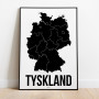 Tyskland Karta